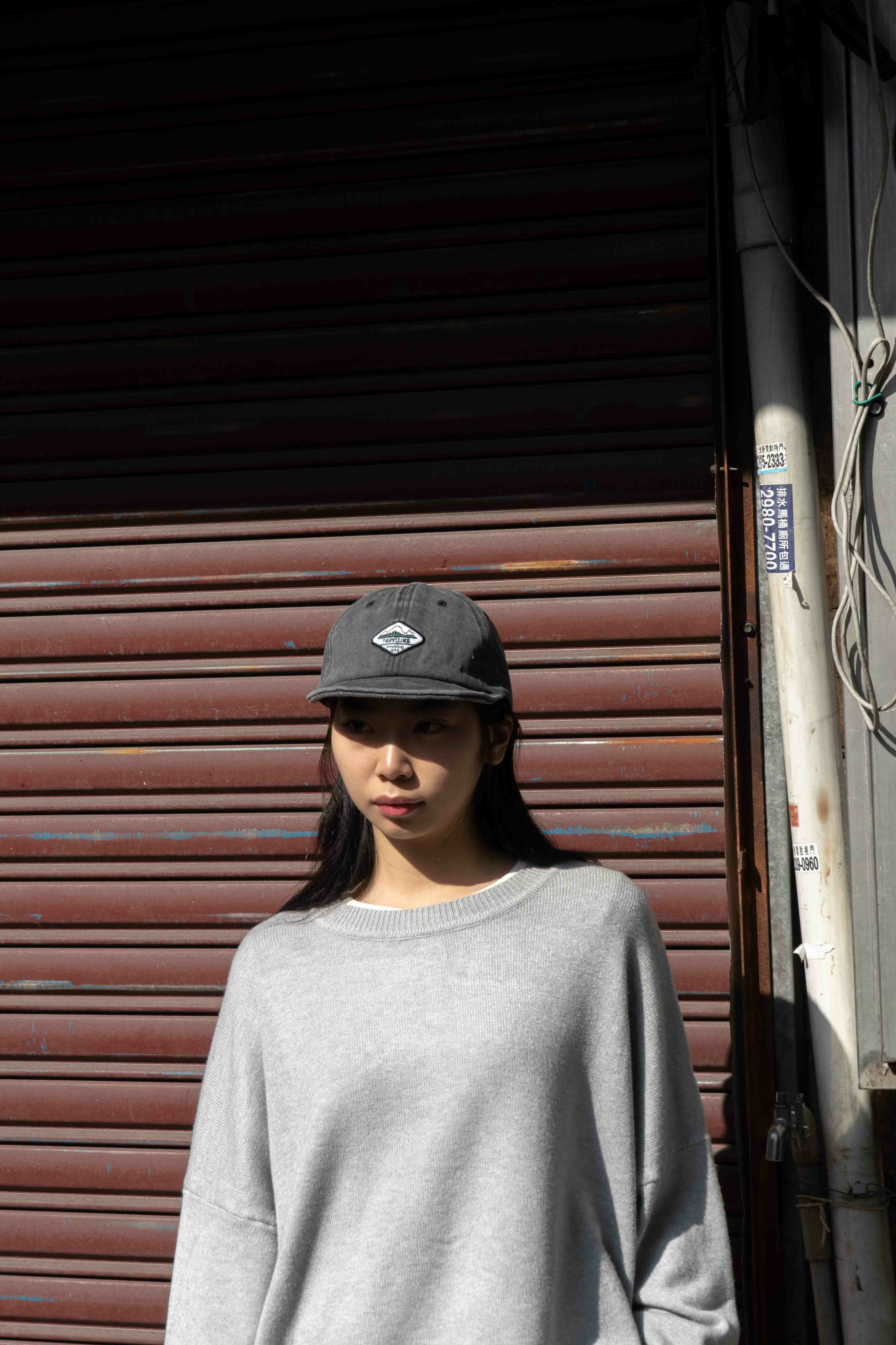 『Always_Good』電繡 布標 水洗 翻簷帽 戰俘帽