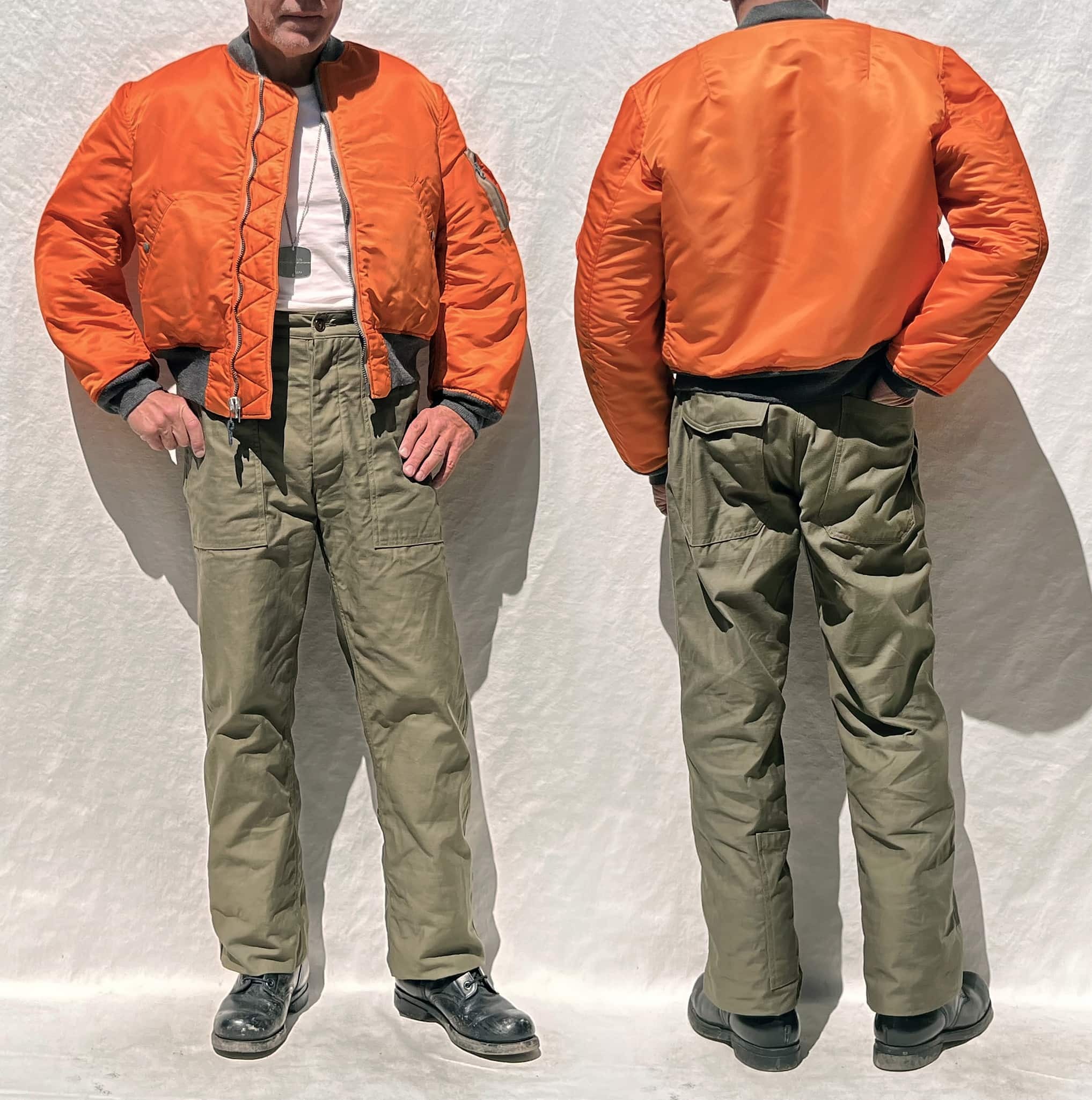 Mister Freedom MECHANIC UTILITY TROUSERS - OG-107 COTTON SATEEN