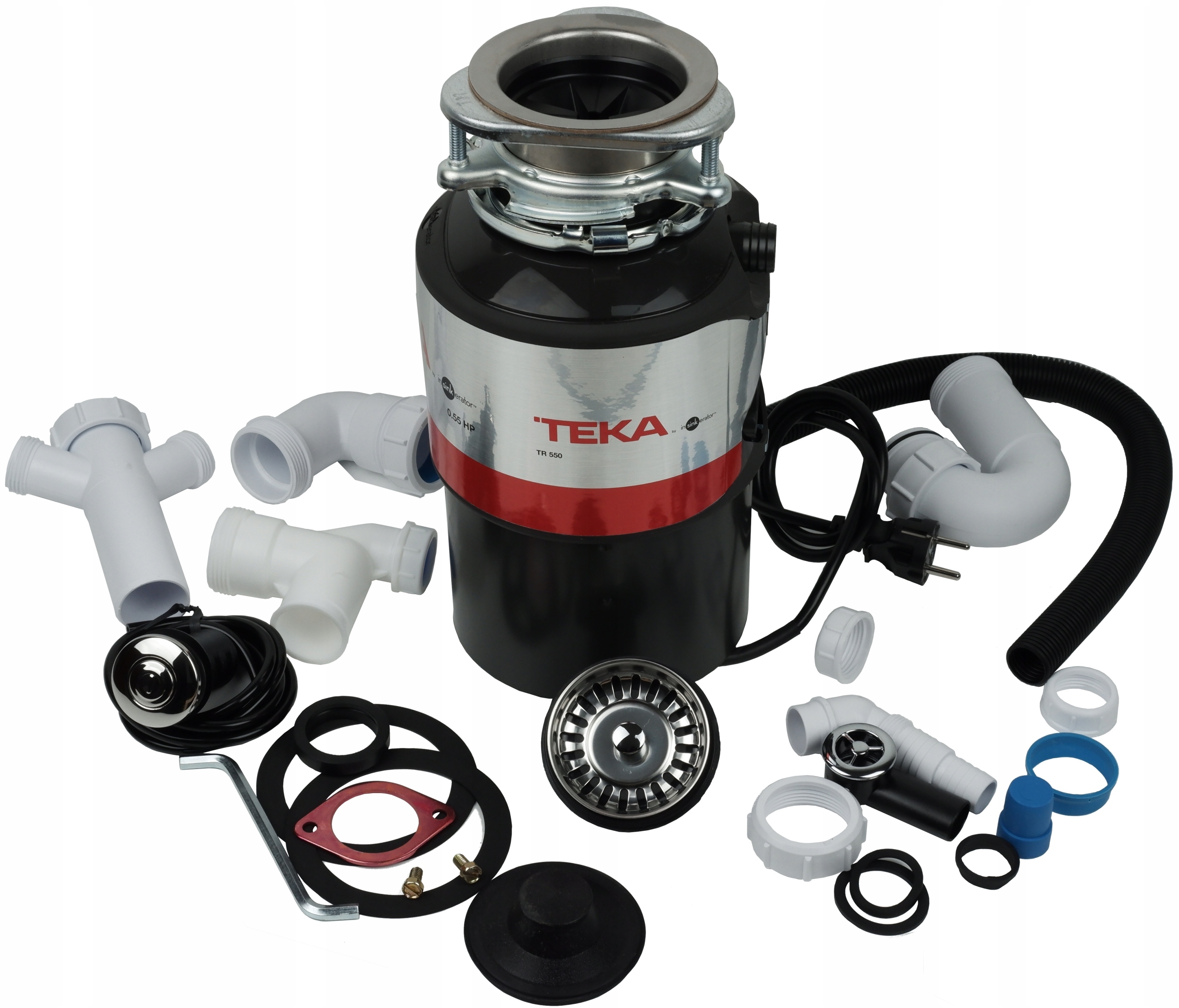 德格 Teka   TR550‧排水口式‧廚餘攪碎機‧美國製造‧980毫升‧香港行貨,原廠2年保養‧