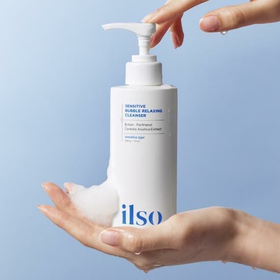 ilso Sensitive Bubbble Relaxing Cleanser 200g