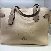 [S] COACH CH536 CT TRM HANNA CYRYL ,SV/IVORY MULTI, 195031871429 [FINAL SALE] (SCO608)