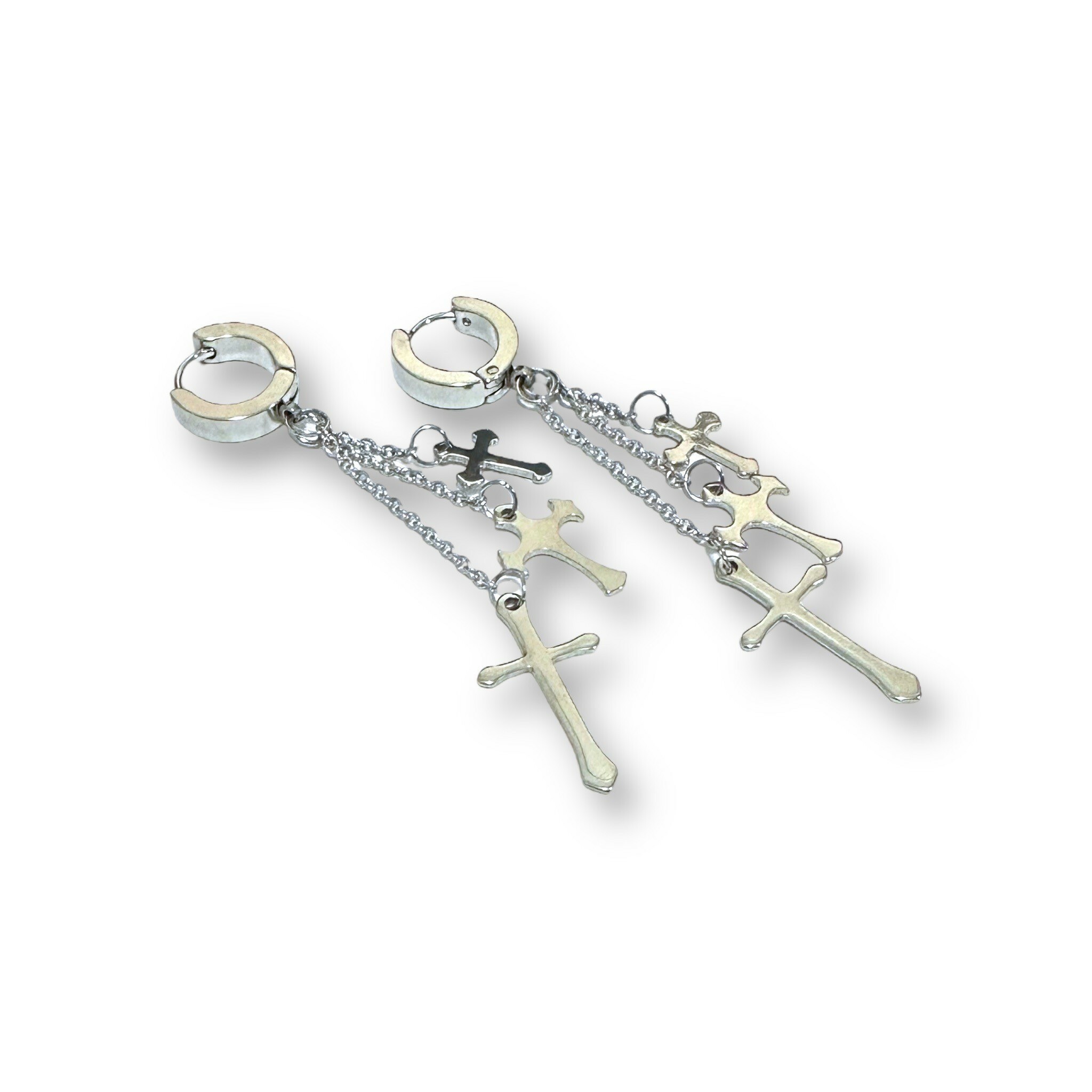 鋼易扣-垂吊三種不同十字架 8M (單支價)