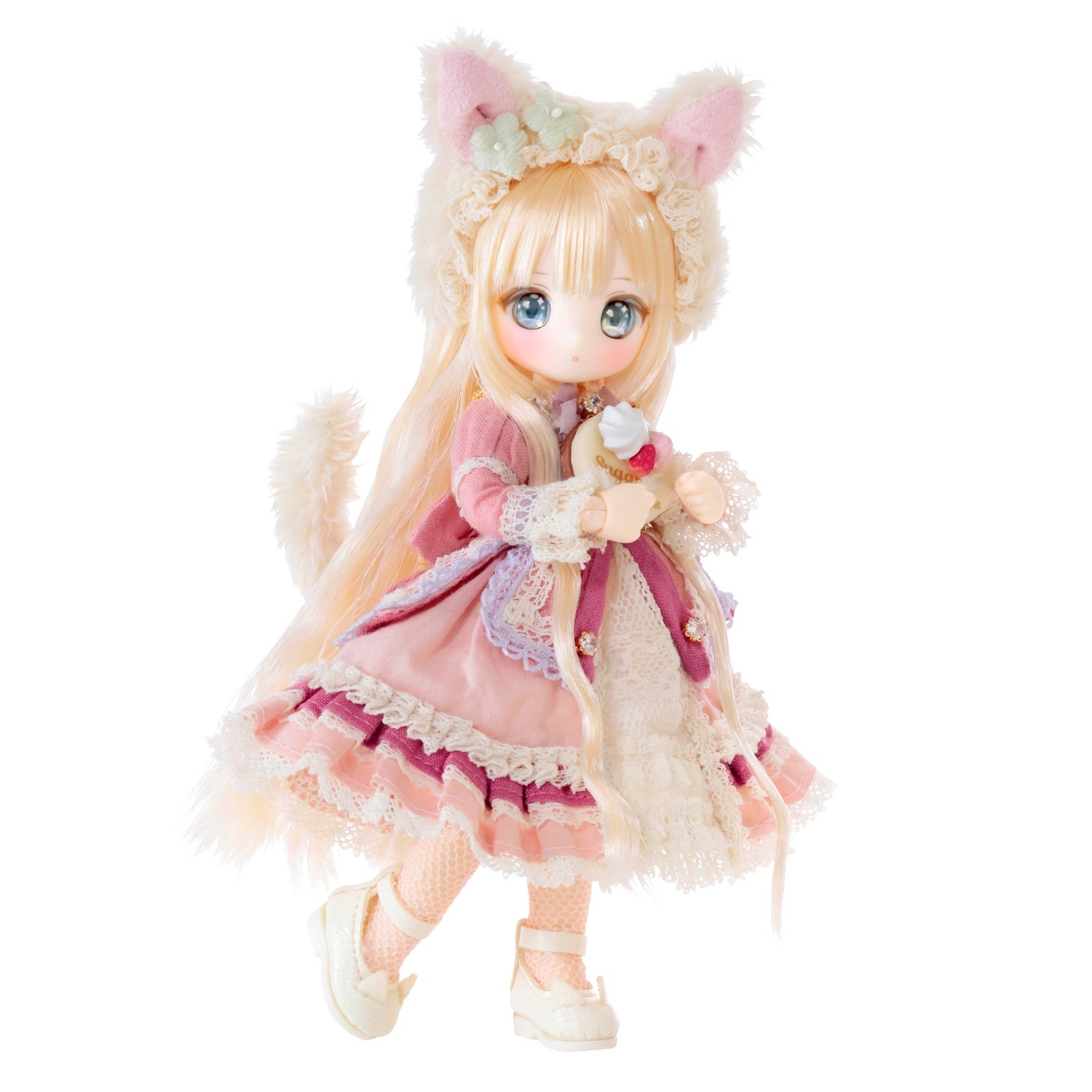 Primrose x SugarCups Chocolala -Strawberry Milk Cat-  