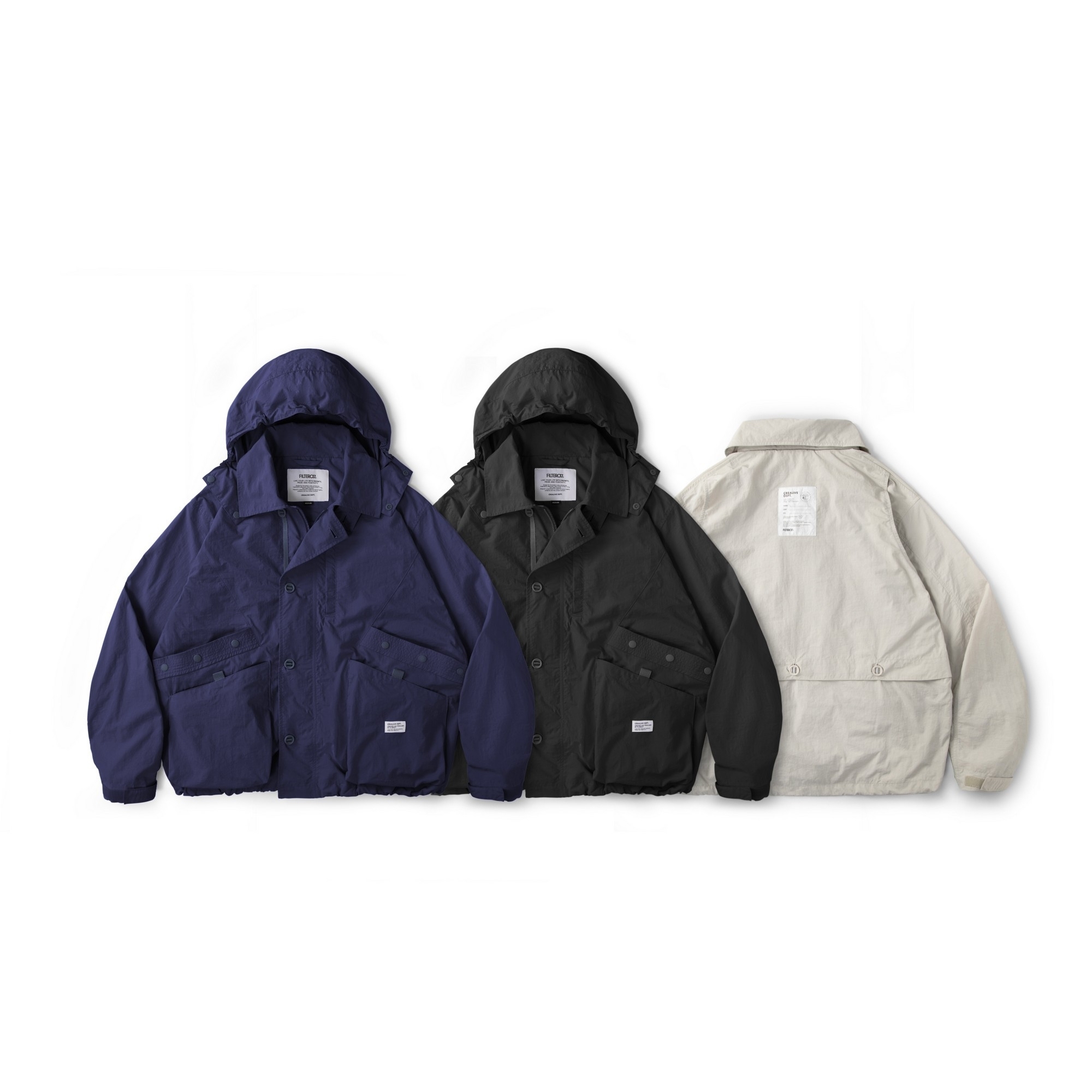 Filter017 MK3抗撕裂尼龍可拆帽飛行夾克