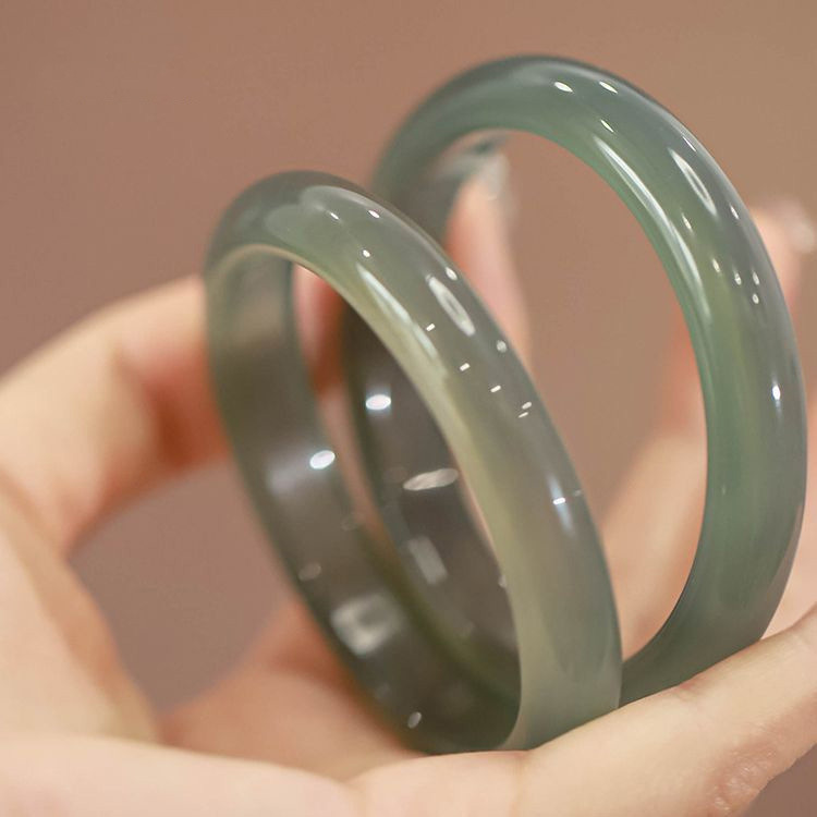 【玉鐲】冰透庫里藍