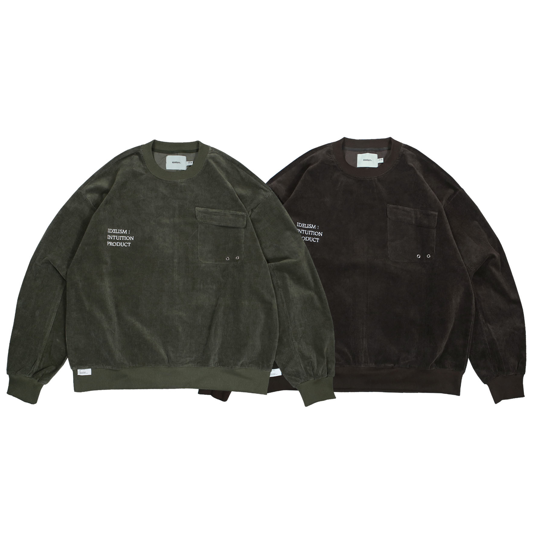 idealism / Corduroy Crewneck - ID23064