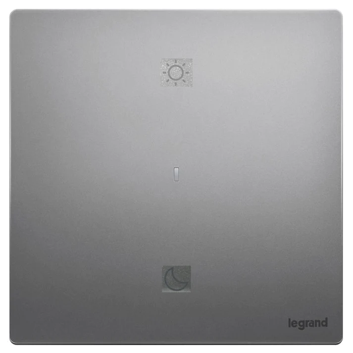 Legrand Mallia Senses with Netatmo 一位智能無線睡覺/起床場景開關 (陶瓷白/深沙銀/子夜黑)