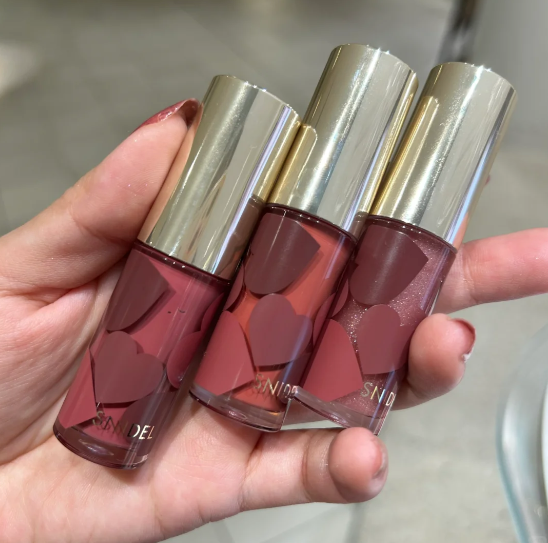 [2024限定] SNIDEL BEAUTY Pure Lip #ruster ex03 cheery on top # souffle ex03 scarlet mousse