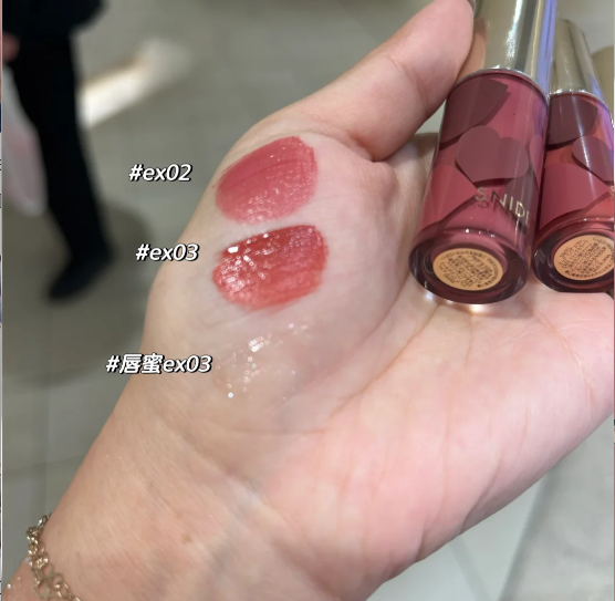 [2024限定] SNIDEL BEAUTY Pure Lip #ruster ex03 cheery on top # souffle ex03 scarlet mousse