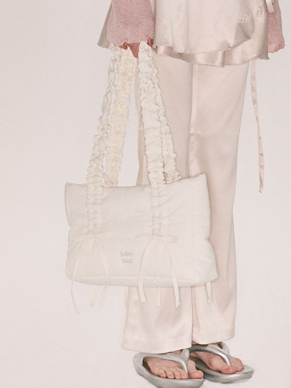 JEDREFEB5 - Butterfly shoulder bag Medium (Ivory)