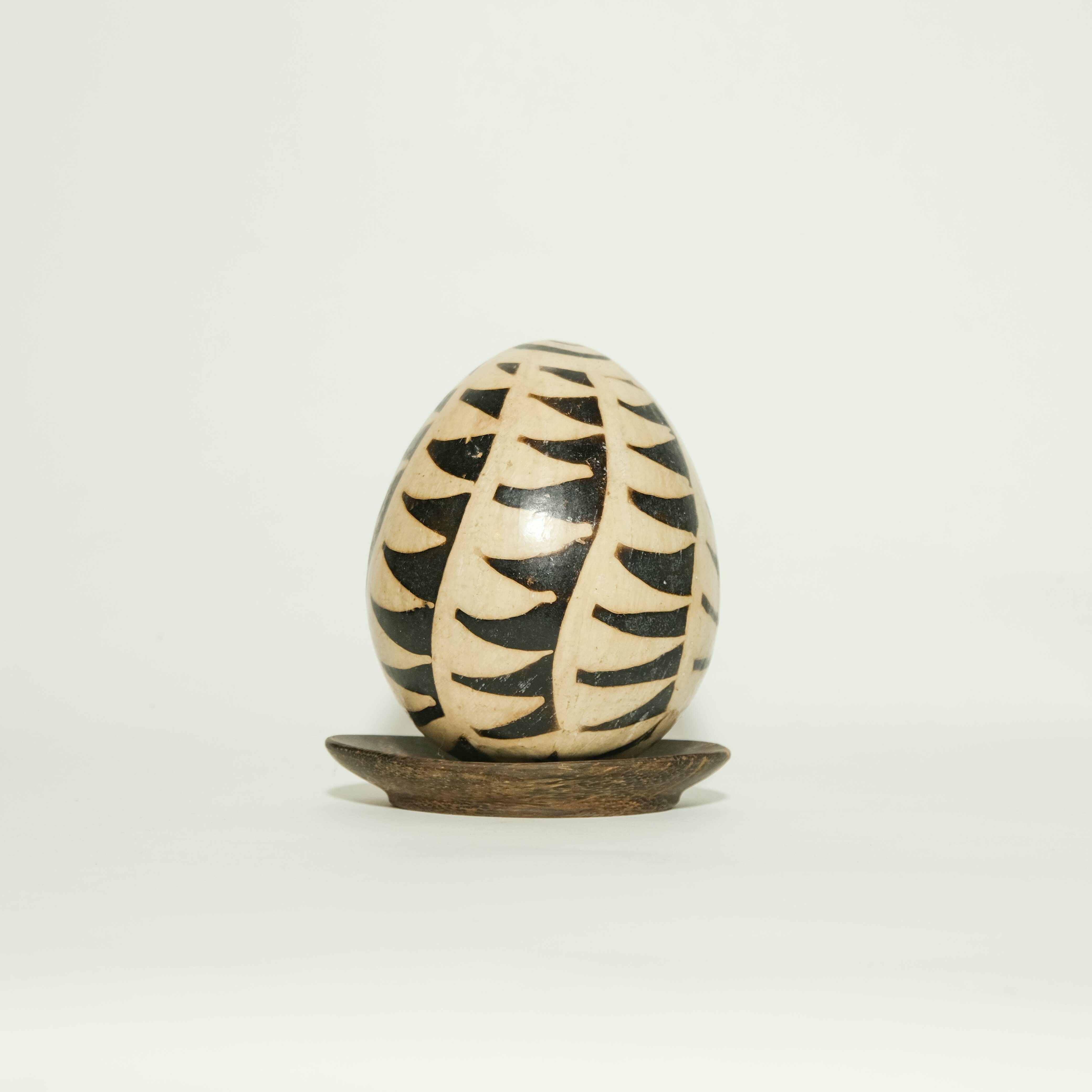 陶器｜蛋型擺飾 ╴鰭｜宏都拉斯