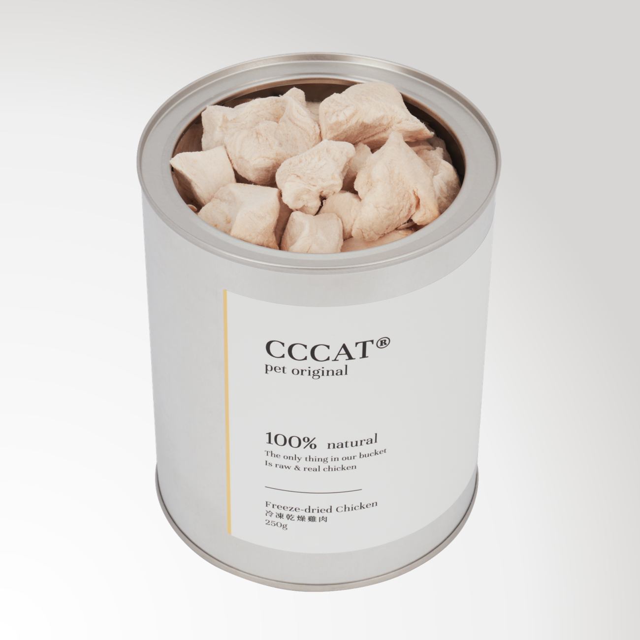 CCCAT 凍乾雞肉零食桶