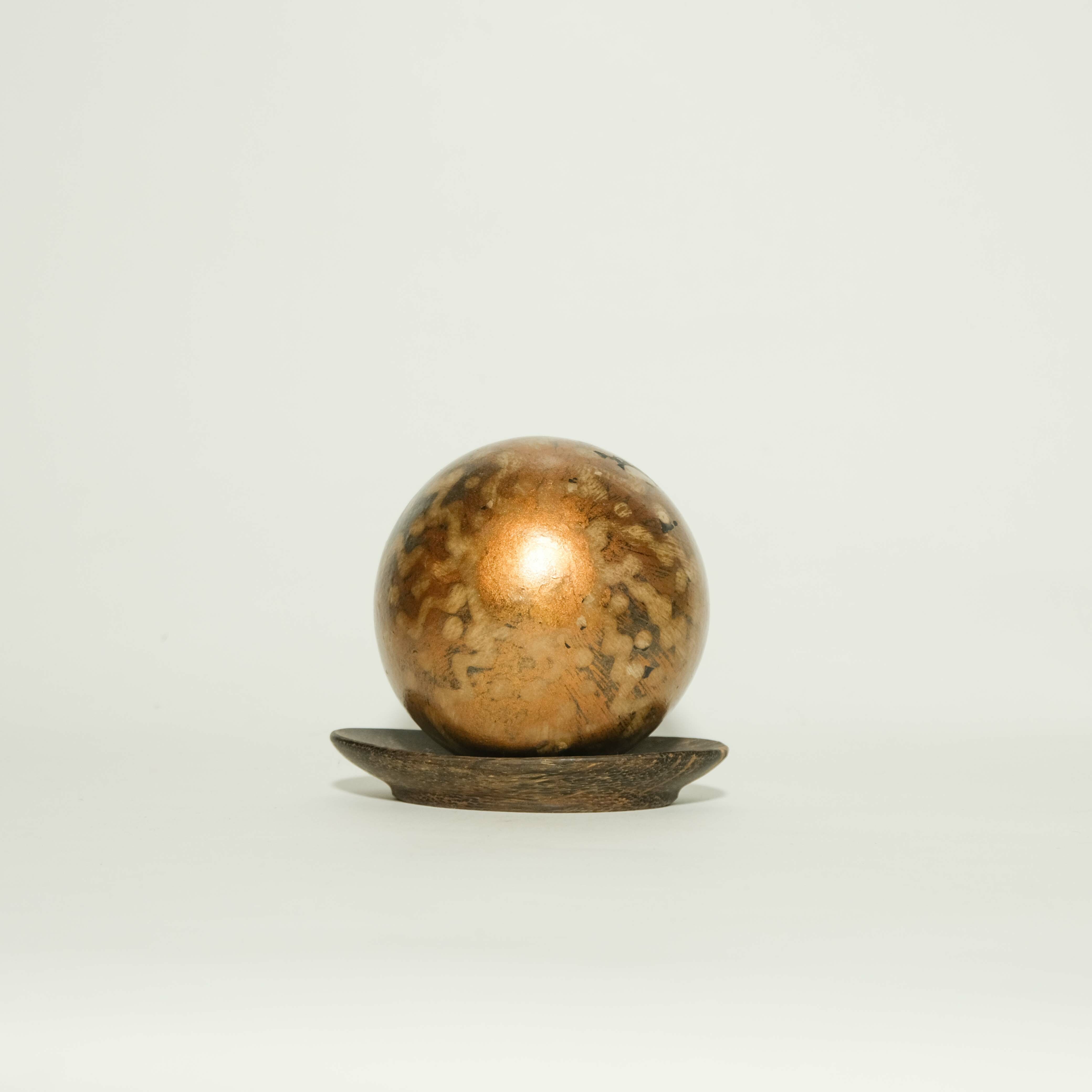 陶器｜蛋型擺飾 ╴流線｜宏都拉斯