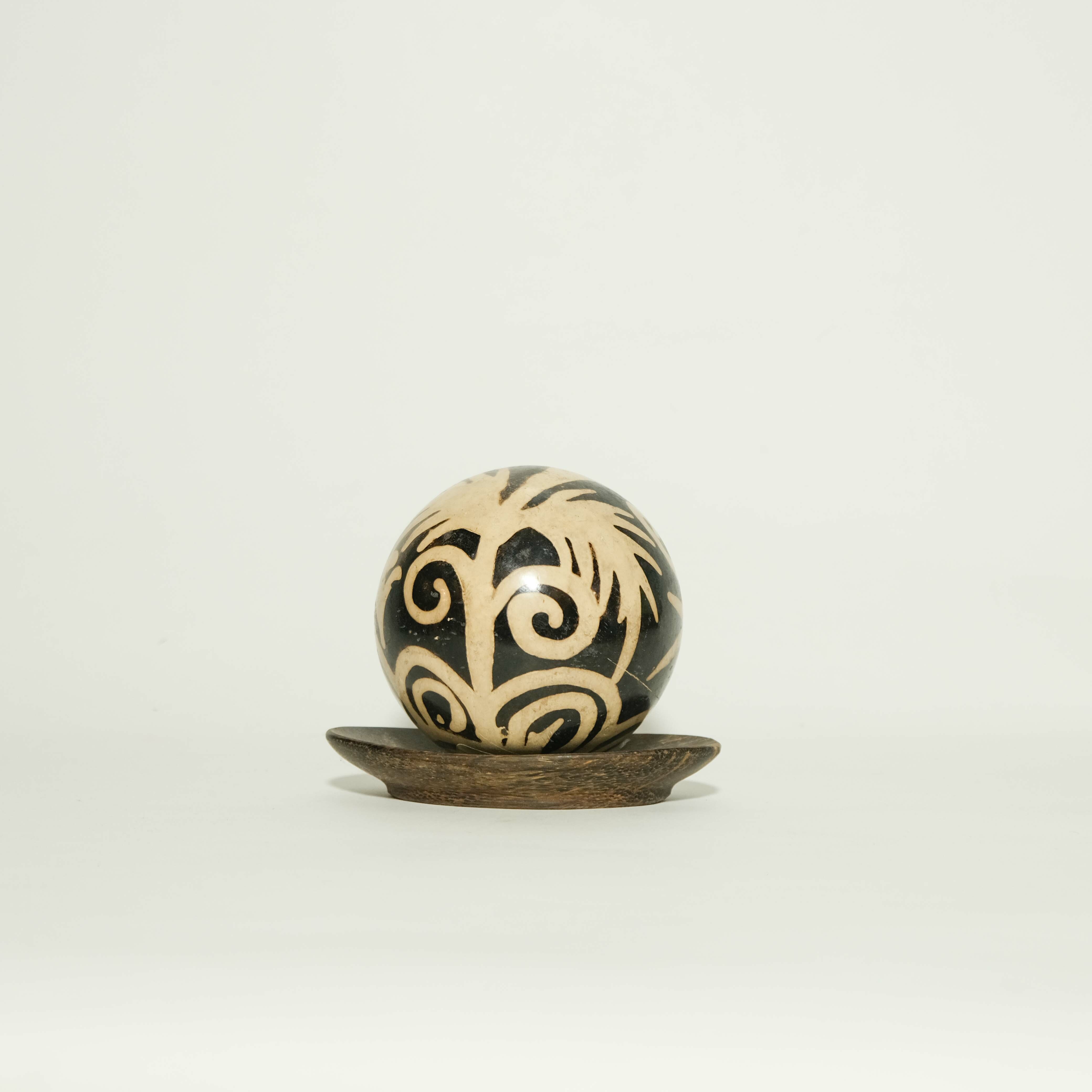 陶器｜蛋型擺飾 ╴展翅｜宏都拉斯