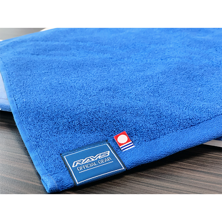 RAYS 藍色毛巾 35cm x 34cm