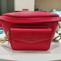 [S] MICHAEL KORS 35F3G5MN6L MAISIE LG 2IN1 WAISTPACK LEATHER,DK SANGRIA, 196163989754 (SMK661)