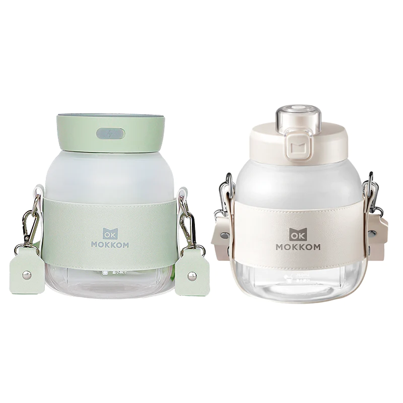 【MOKKOM 無線便攜式多用途電動健康榨汁杯】MOKKOM【正品】行業首創10葉刀搭配4擾流筋+4上切下割筋，無死角打出超級細膩口感果汁【原裝行貨1年原廠保養】