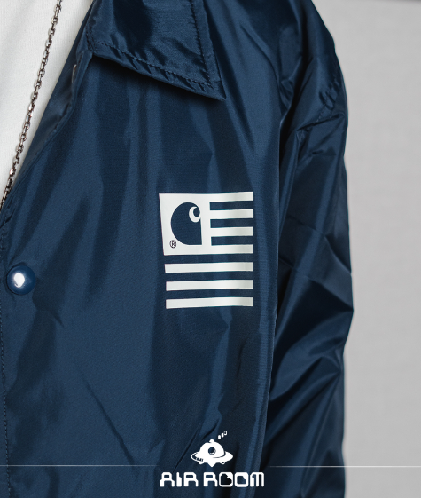 2020AW CARHARTT State Coach I020977 夾克 棒球外套 教練 外套 深藍 現貨