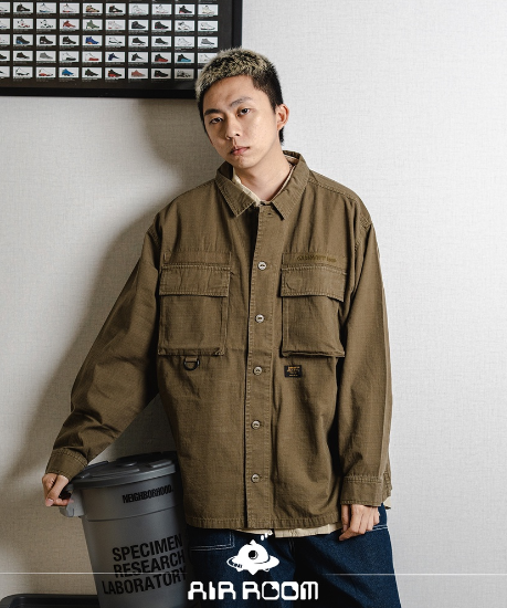 2021AW CARHARTT L/S Carver Shirt A211024 雙口袋 軍襯衫 現貨