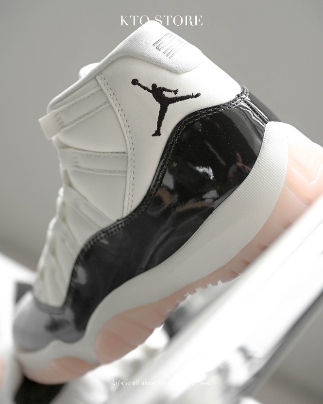 KTQ STORE ‧Air Jordan 11 Retro 'Neapolitan' 黑白 櫻花粉康扣 AR0715-101