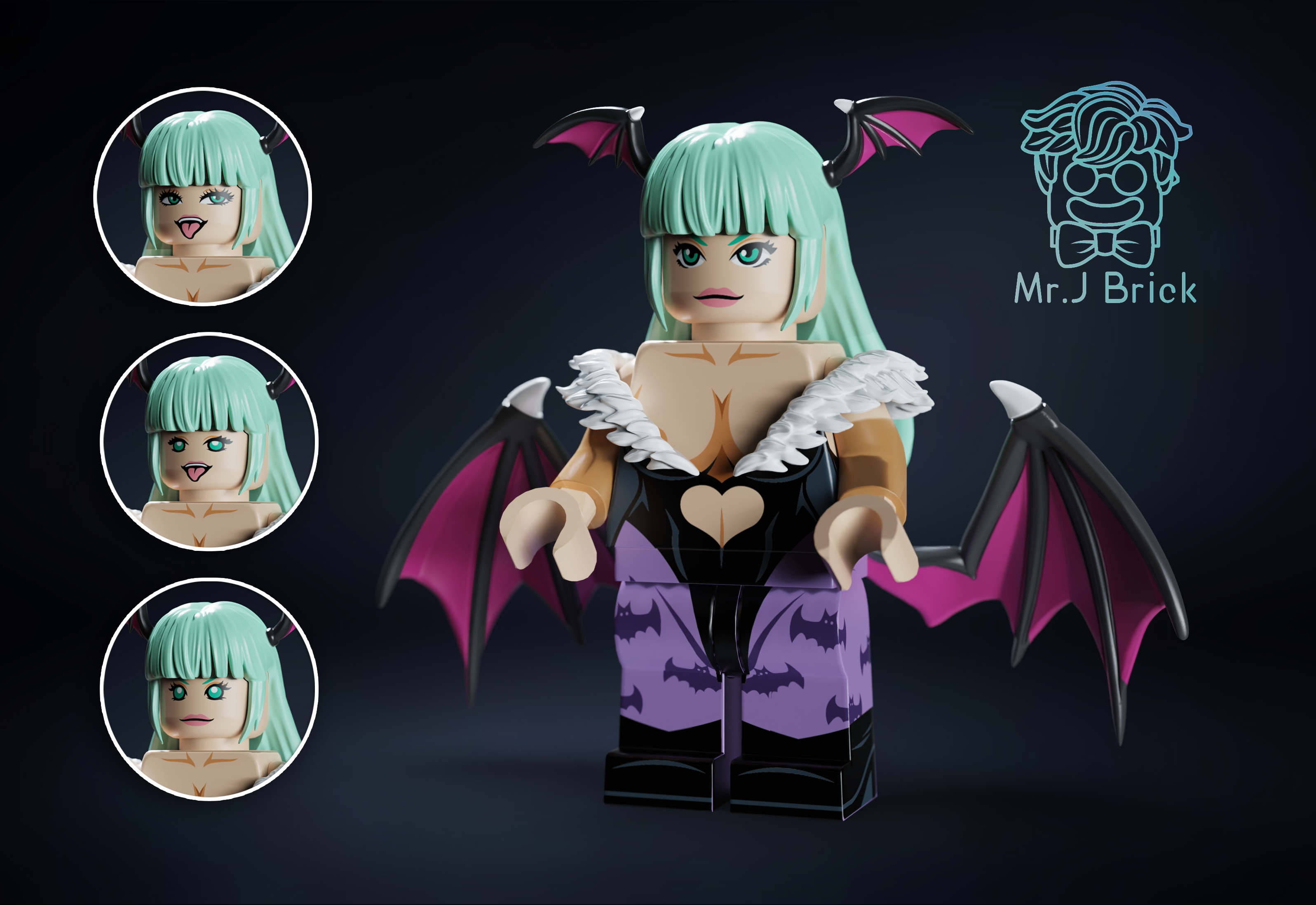 [MrJ Brick][In Stock] Morrigan Aensland [PADprinted]