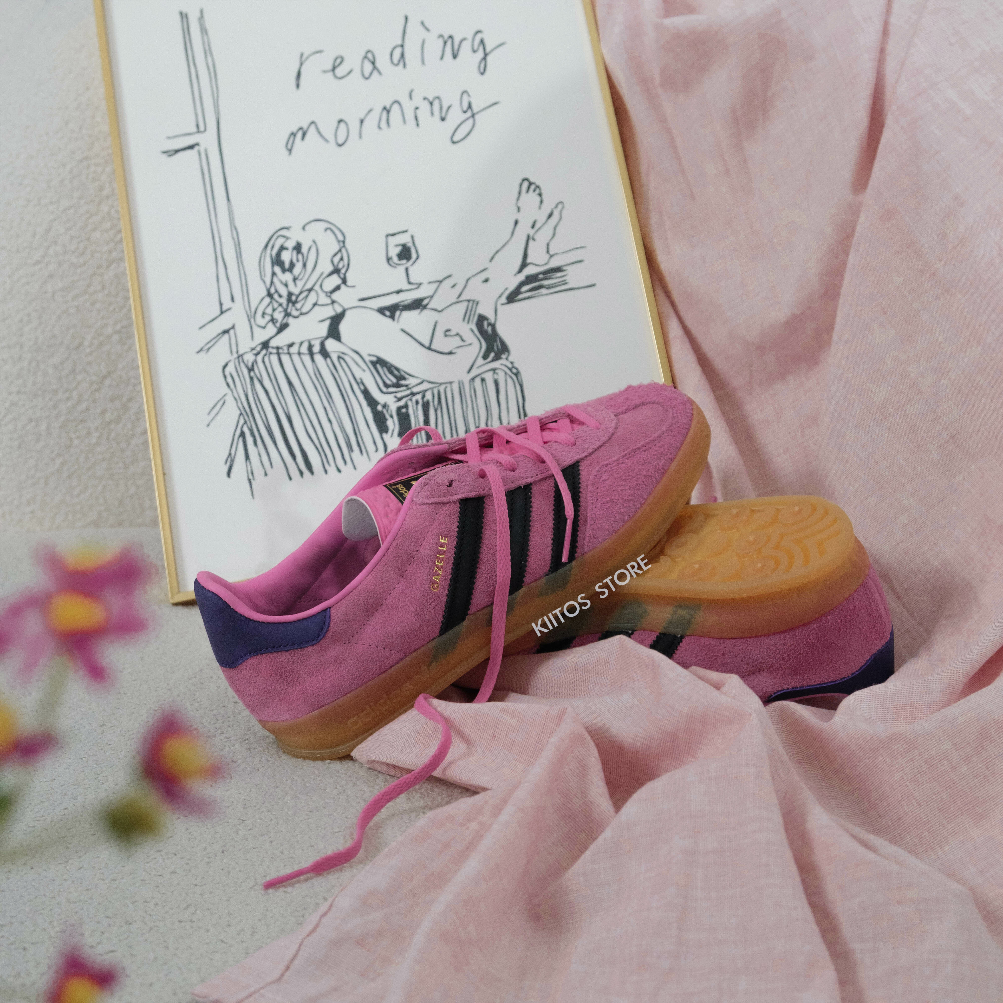 【預購】Adidas Originals Gazelle Indoor 桃粉色 IE7002