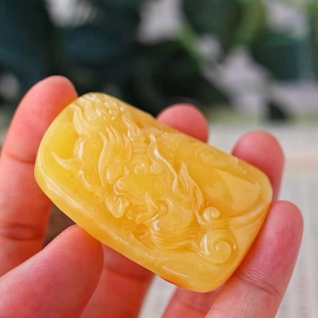 (已結緣)收藏款天然波羅的海飄波羅的海飄花蜜蠟一念之間掛牌