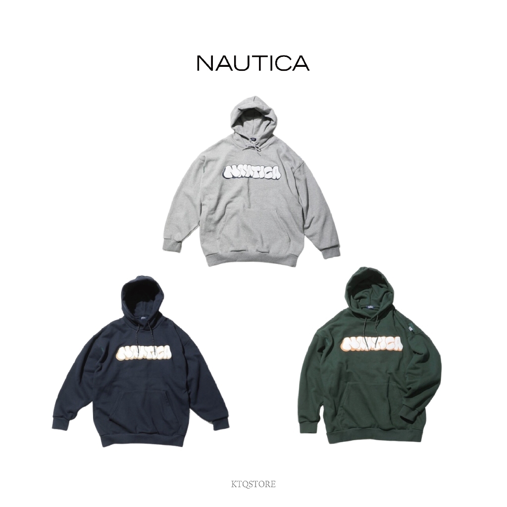 KTQ STORE ‧  Nautica JP Sweat Hoodie LURK 2.4 抽繩 雙面穿 連帽 塗鴉 帽T