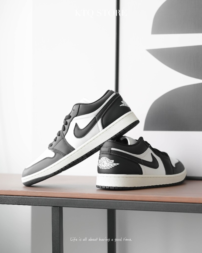 KTQ STORE ‧  Jordan 1 Low SE Vintage Panda 黑白 FB9893-101