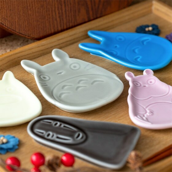 KTQ STORE ‧ 🇯🇵 吉卜力 宮崎駿 神隱少女器皿 小盤子 無臉男 小雞神 小老鼠 模切豆盤