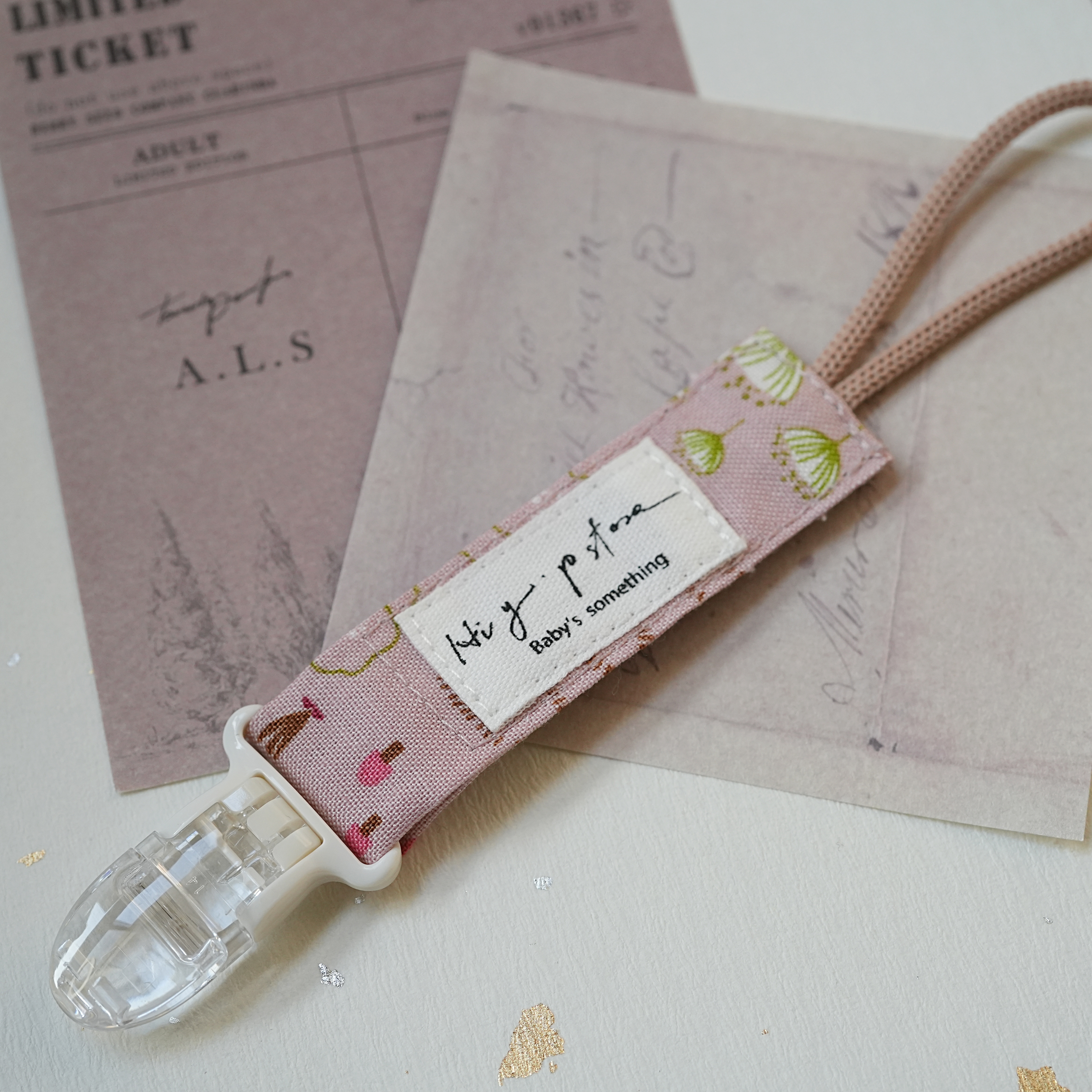 Hi Y.P store-短版鱷魚夾-粉藕朵朵