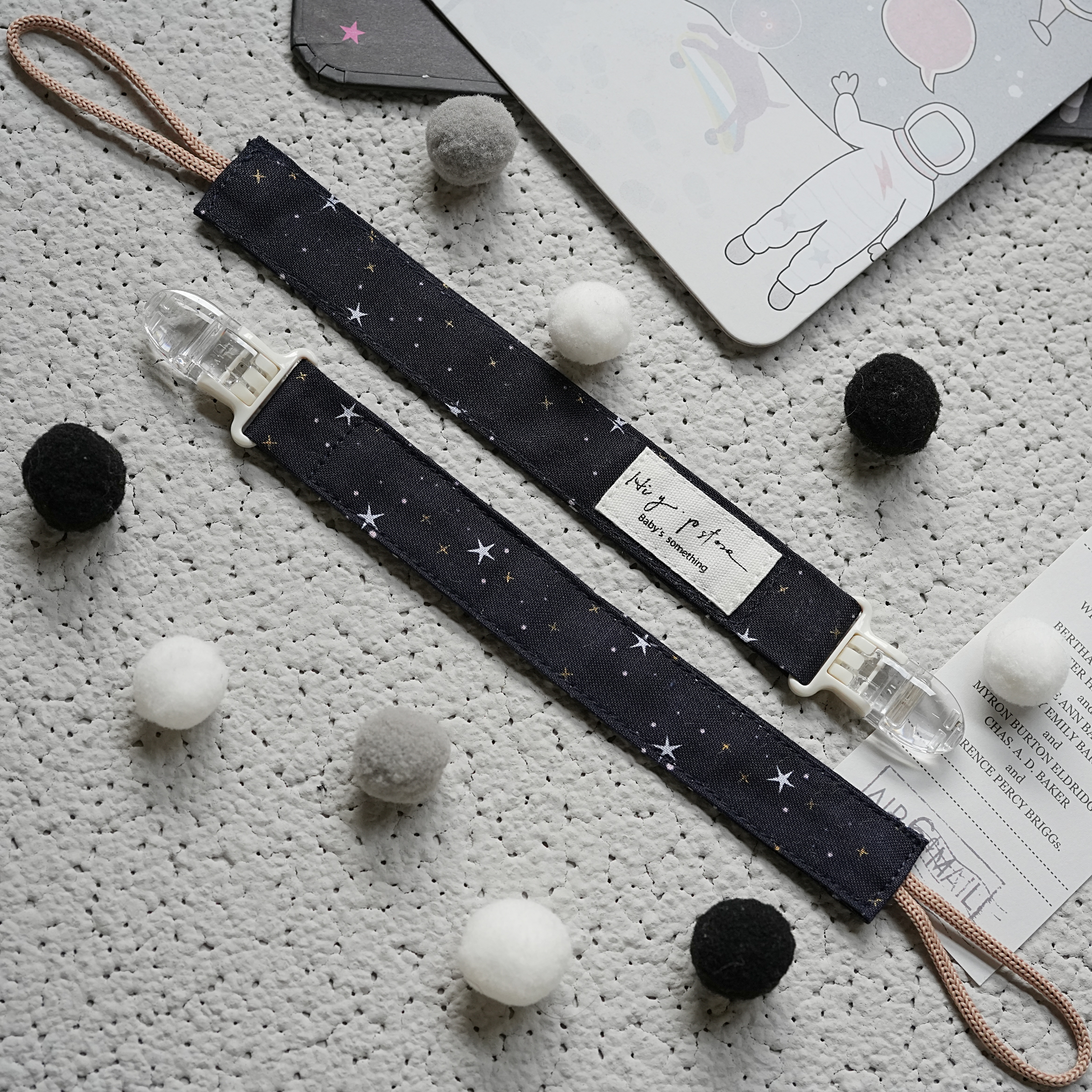 Hi Y.P store-鱷魚夾-深藍星空