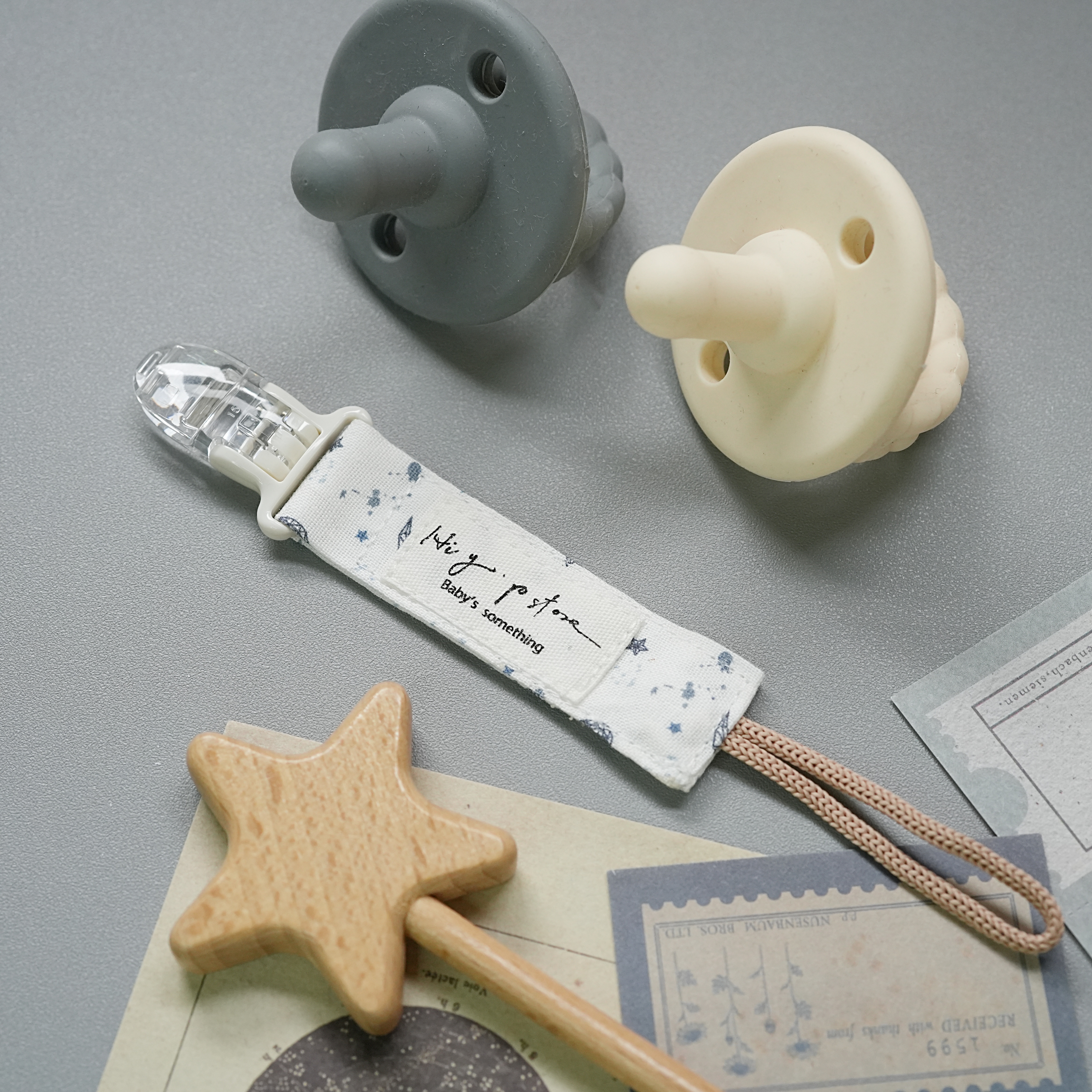 Hi Y.P store-短版鱷魚夾-幾何月光