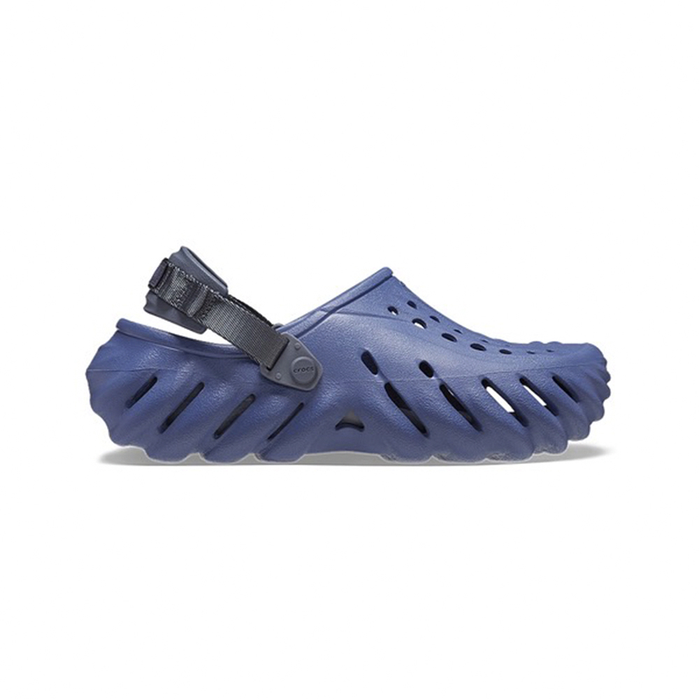 Crocs Echo Clog Bjbi Blue 洞洞涼鞋 藍 207937-402