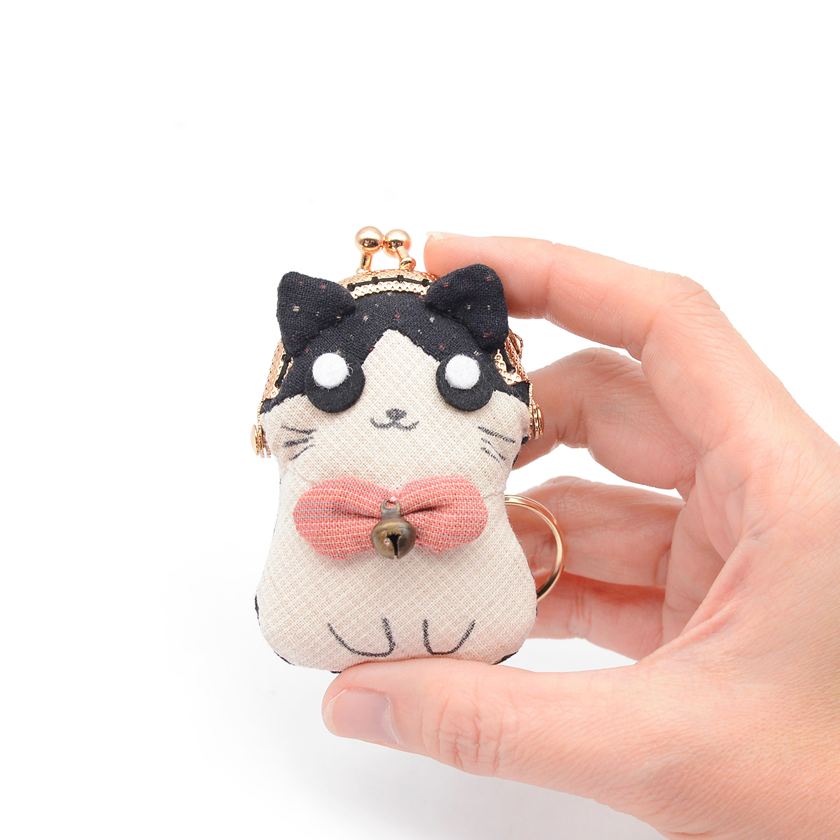 5公分鑰匙圈口金/個【贈貓格格口金包紙型】