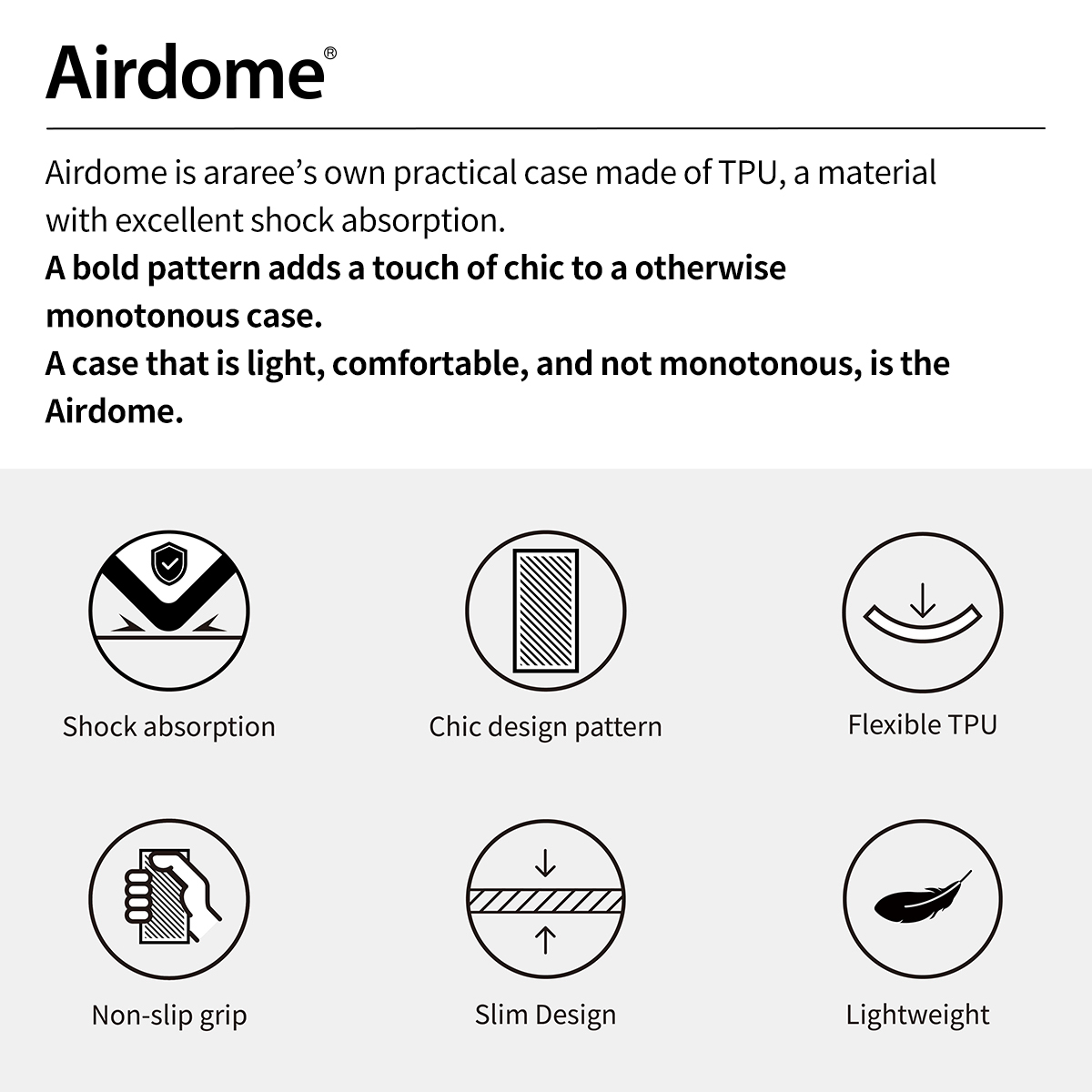 araree Airdome 防撞殼 [Galaxy S24 Ultra]