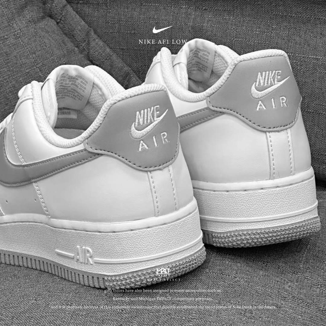 Nike Air Force 1 Low 淺煙灰 灰白 FJ4146-100