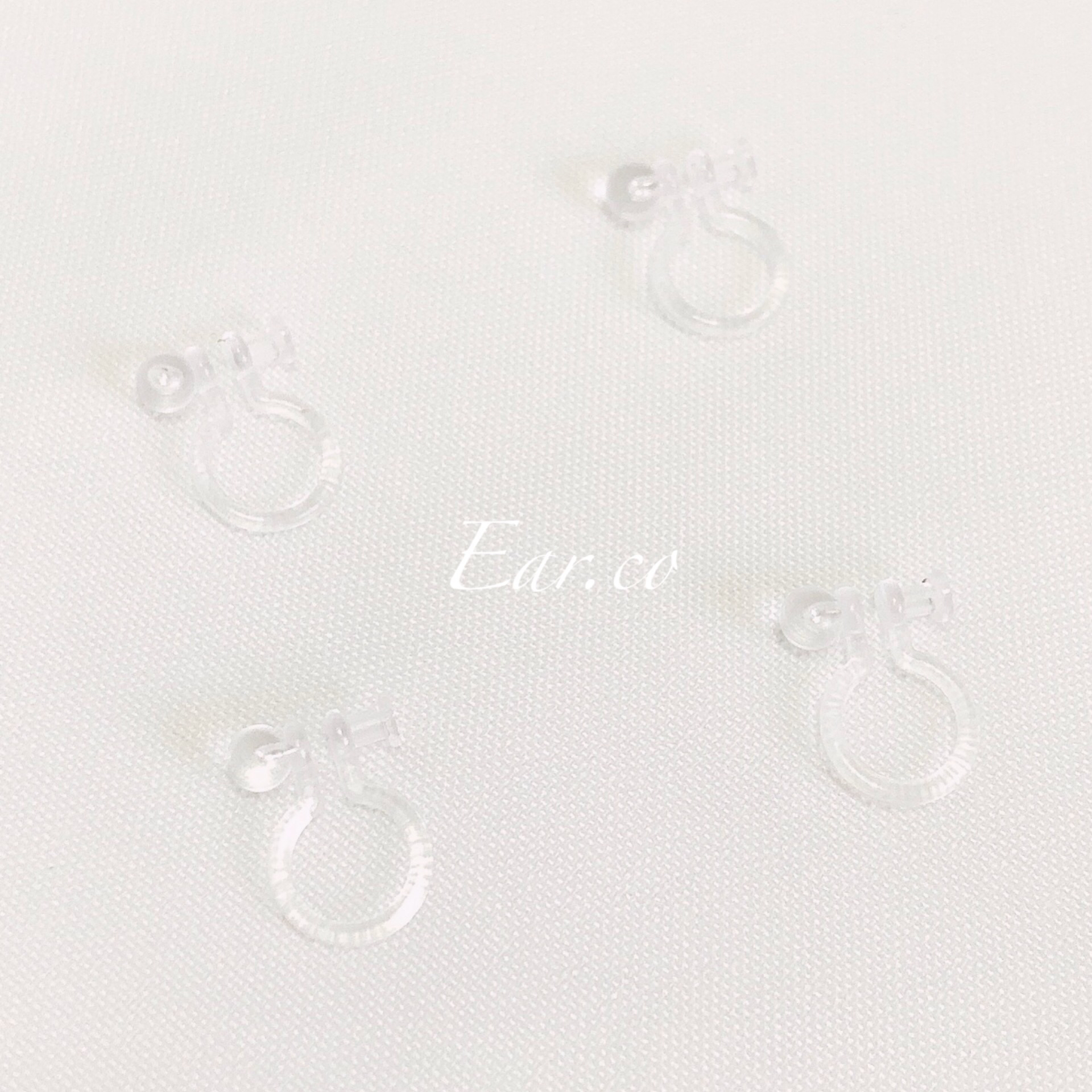 日本U形透明耳夾