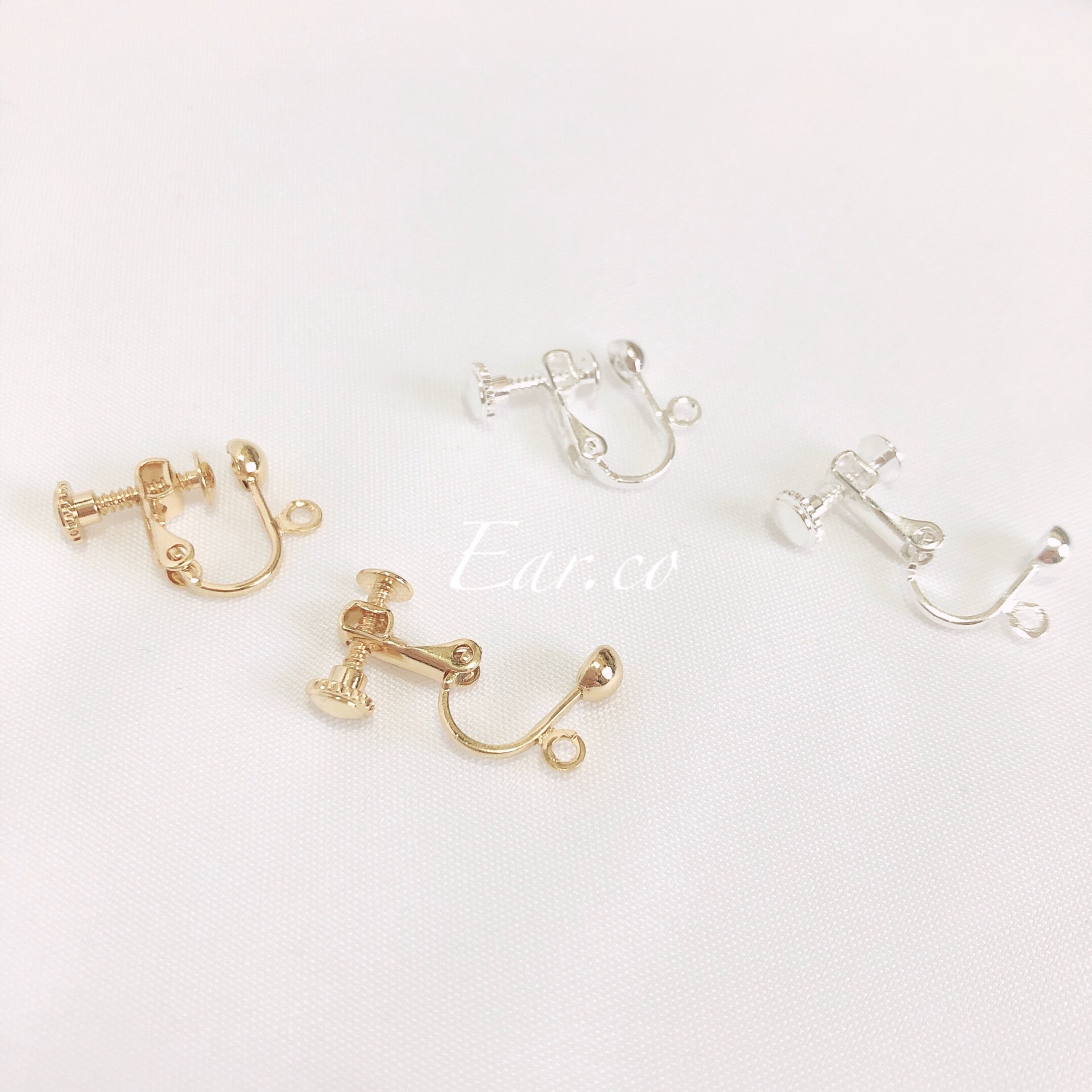 螺絲型金屬耳夾