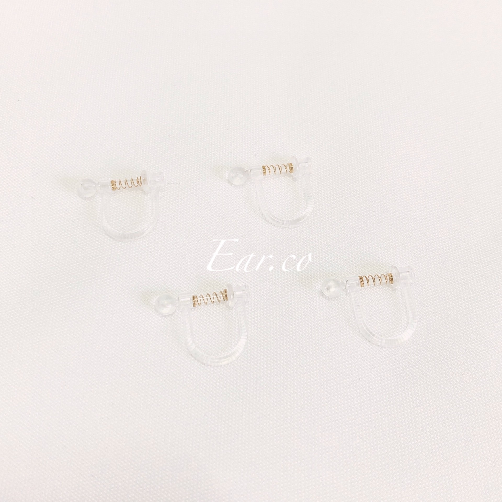 日本彈弓U形透明耳夾