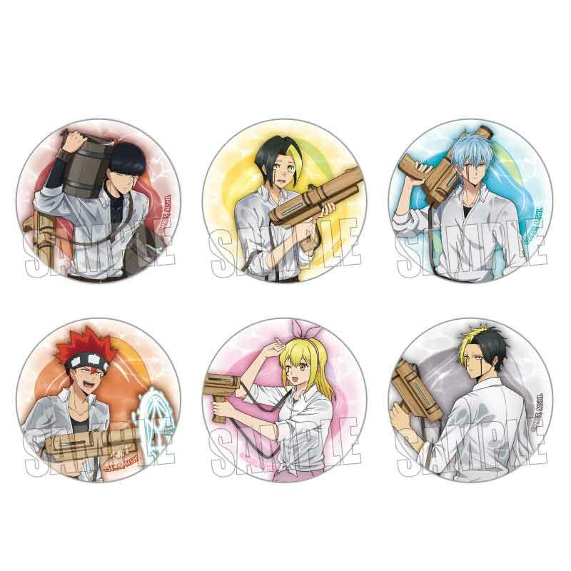 「ACG.GO」「預購」肌肉魔法使-MASHLE- 襟章SET 水鐵砲Ver.