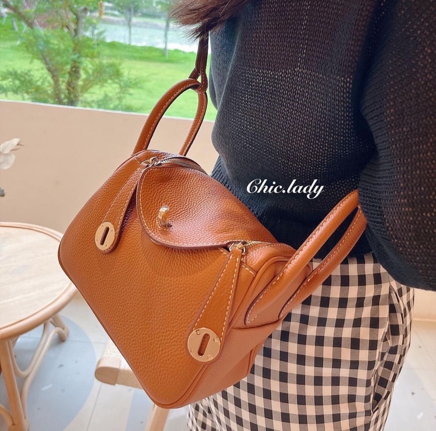 Bag | 韓國連線小牛皮枕頭包19吋