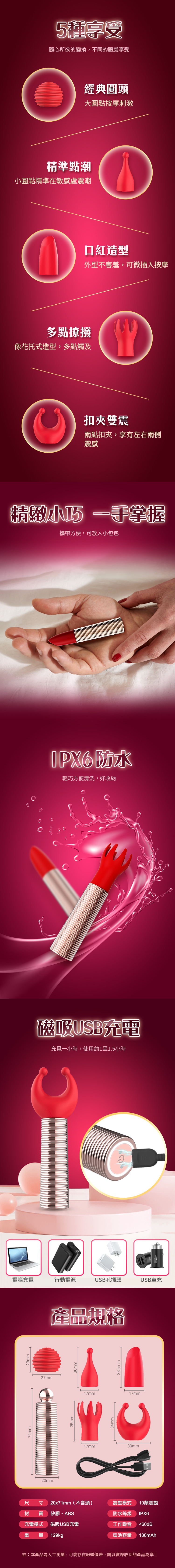 凱莉口紅 蘿嫚口紅 潮吹按摩器  高潮神器