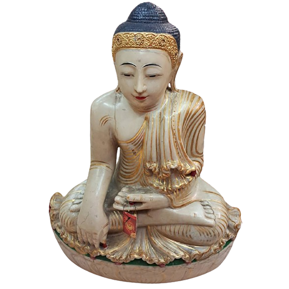 玉佛{緬甸白玉}佛精品 1呎6【十方】133480