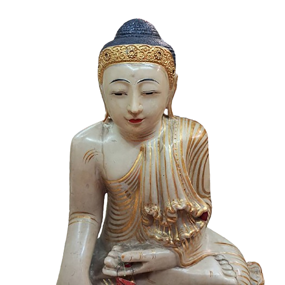 玉佛{緬甸白玉}佛精品 1呎6【十方】133480