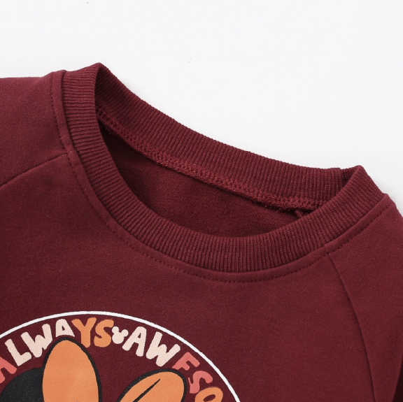 可愛米妮長袖洋裝