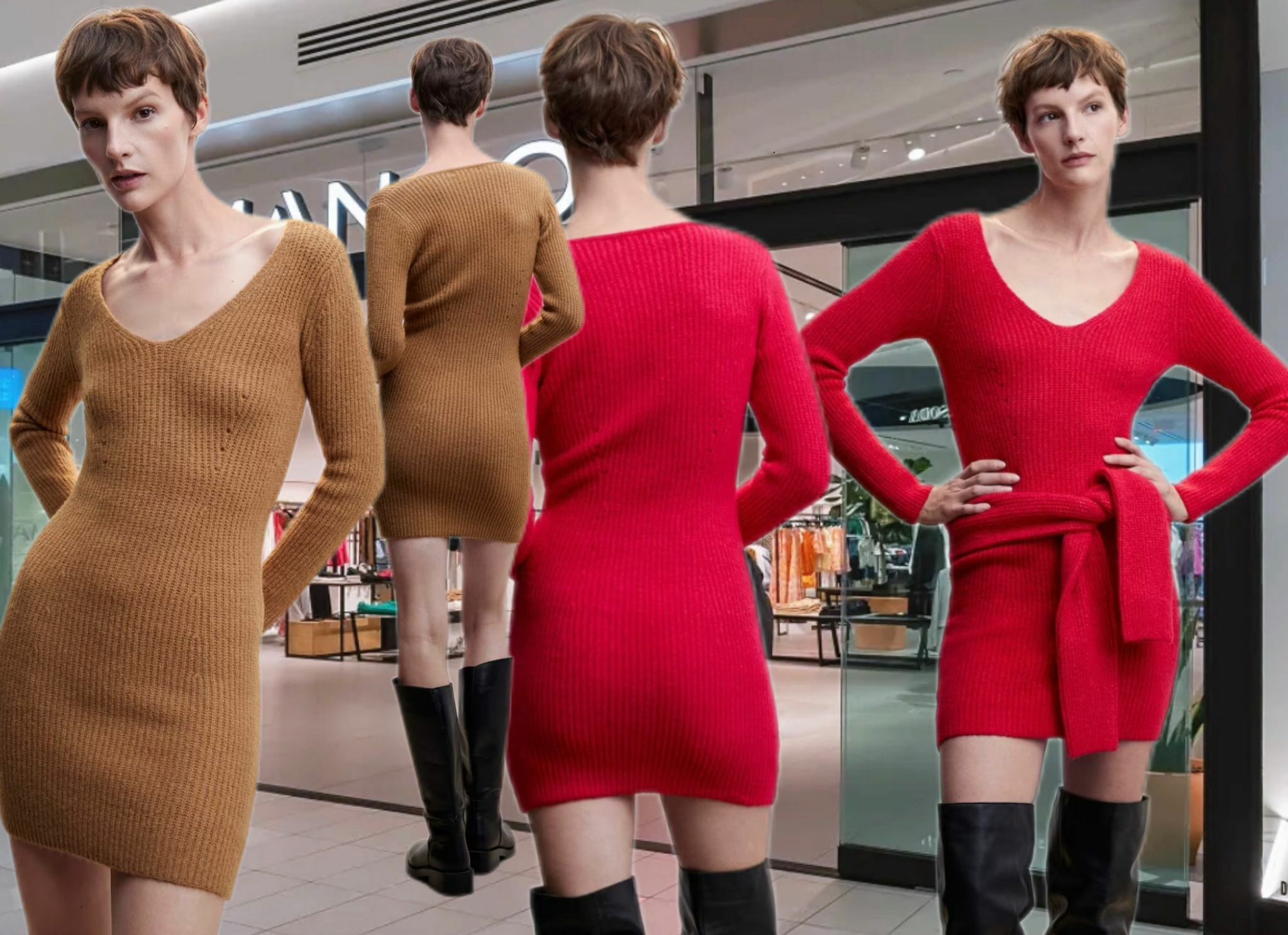 【預購】MANGO F012603連衣裙