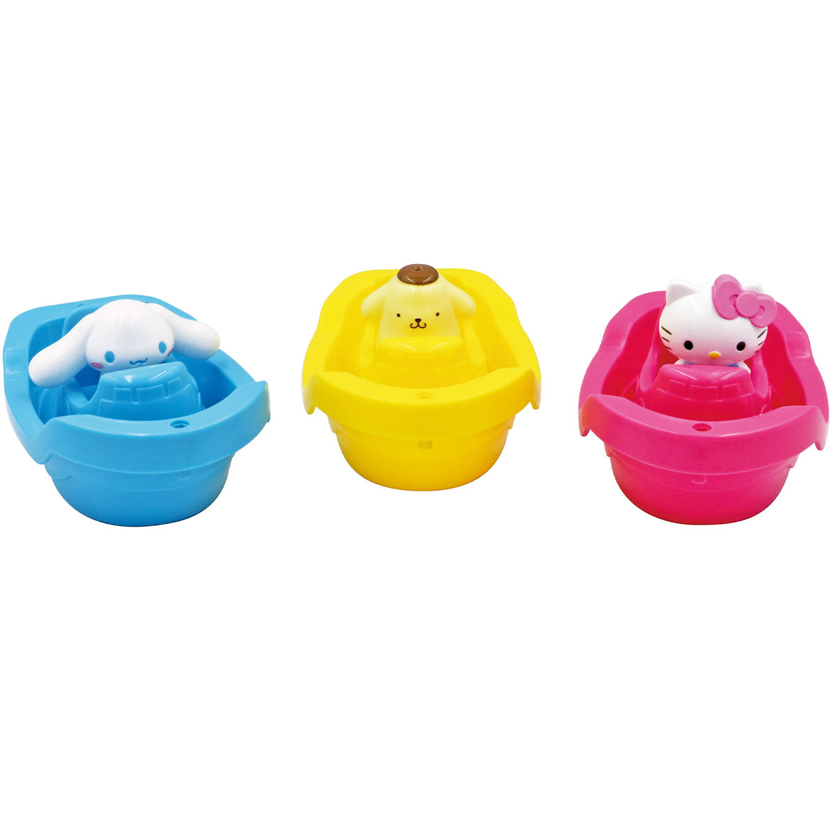 Sanrio characters彩色小船