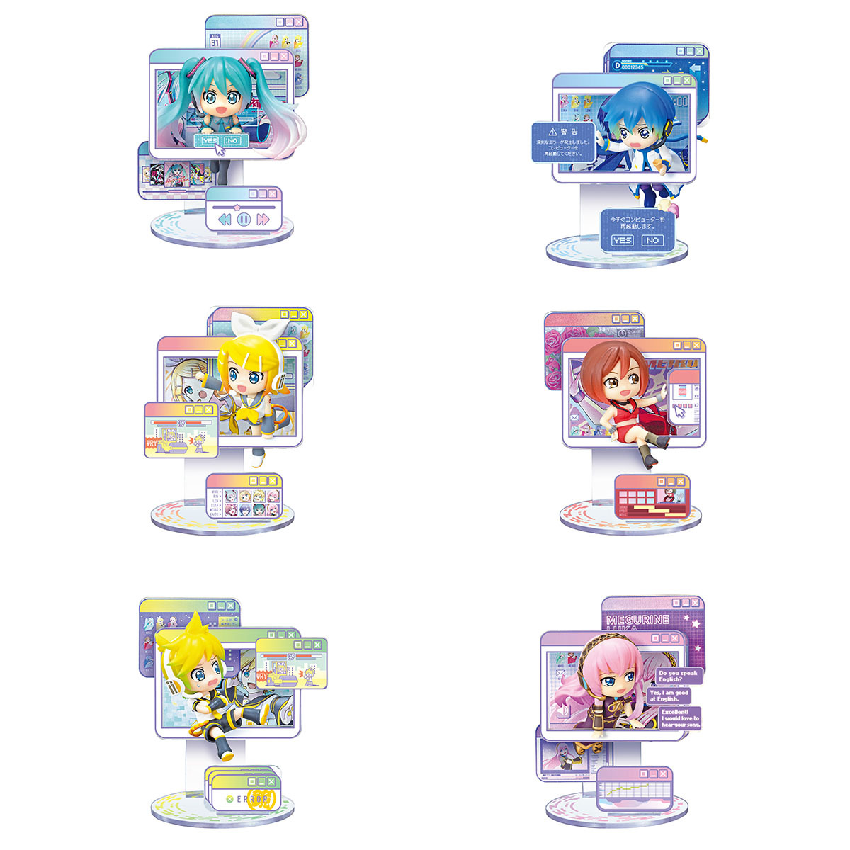 初音未來Miku Miku視窗擺設系列