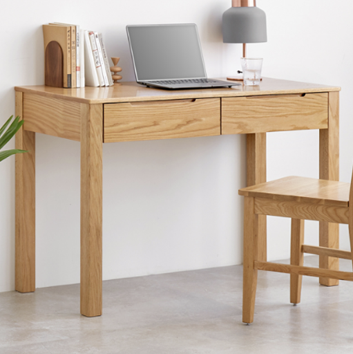 挪威實木書桌A款NW-A4161